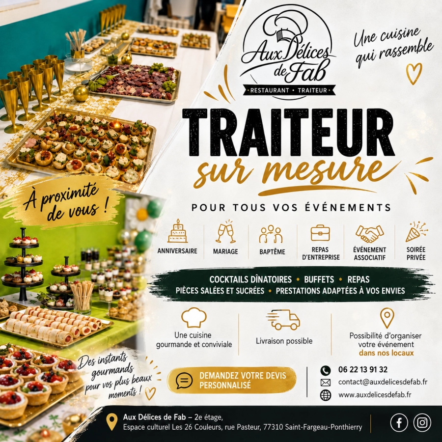 🥂 Un événement à organiser ? Parlons-en ! Anniversaire, mariage, baptême, repas…