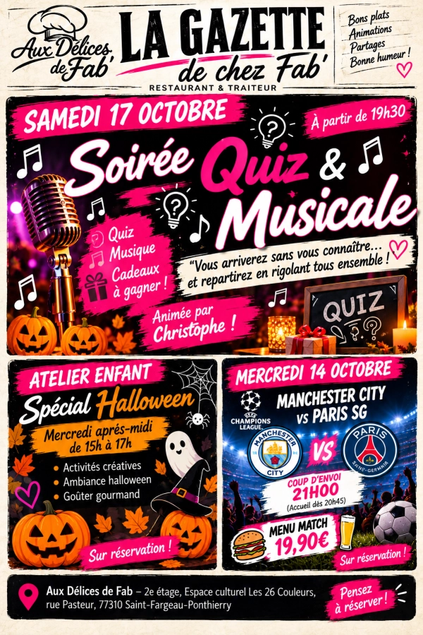 🎤 Vous arriverez sans vous connaître… et repartirez en rigolant tous ensemble !…