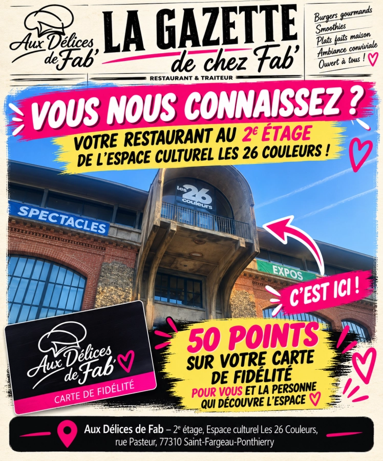 🍔 VOUS NOUS CONNAISSEZ ? ❤️ Notre restaurant vous attend au 2e étage des 26…