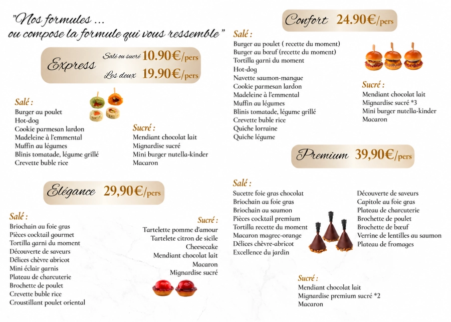 🥂 VOS ÉVÉNEMENTS, NOTRE SAVOIR-FAIRE ! ❤️ 🎉 Anniversaire, réception, événement…